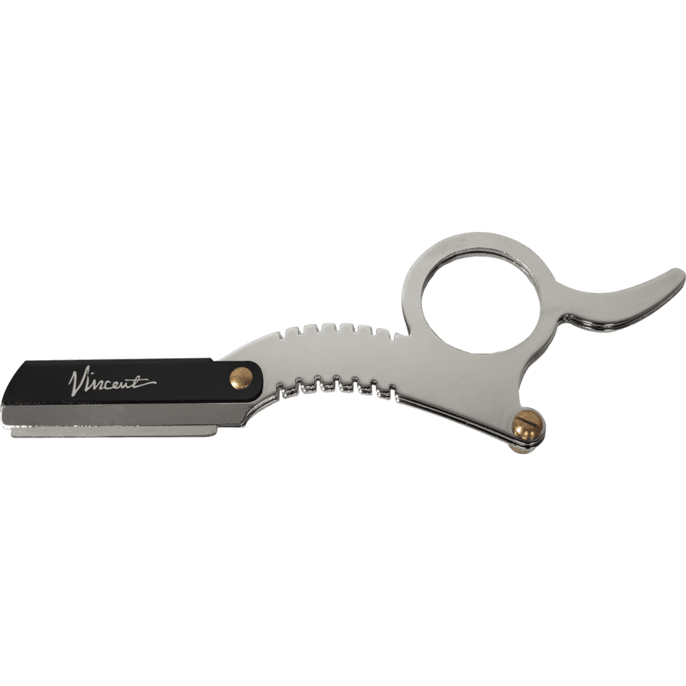 Vincent Finger Razor Chrome w/pack of blades