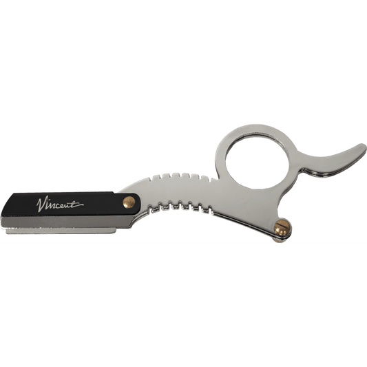 Vincent Finger Razor Chrome w/pack of blades